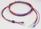 Charger Cord, Summitt II, 12GA, W/5/16" Ring Eye Terminals