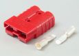 Connector, 50A Red, w/#6 Contacts
