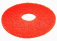 FLOOR PADS, 14",  RED, BOX OF 5