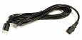 CORD, POWER, 16/3, 15FT BLK
