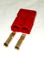 CONNECTOR, 175 RED W 1/0 CONTACTS