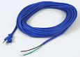 POWER CORD, 18/3 BLUE 50'