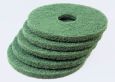 FLOOR PADS, 14", GREEN, BOX OF 5