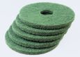 FLOOR PADS, 14", GREEN, BOX OF 5