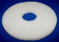 FLOOR PADS, 16", WHITE, BOX OF 5
