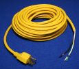 POWER CORD, 18/3 YELLOW 50'
