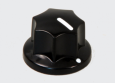 KNOB RND 0.75D 0.50L 0.25B