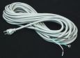 POWER CORD, 18/3 GRAY 50'