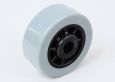 WHEEL 2'X.38' POLYURE GRAY