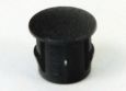 PLUG, HOLE, RND, 0.38H, BLK