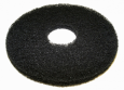FLOOR PADS, 20", BLACK, BOX OF 5