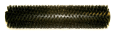 BRUSH, CYLINDRICAL 28 IN 18 SR GRIT .050