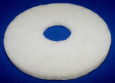 27' WHITE PADS, BOX OF 5