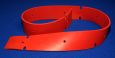 Squeegee, Front, Red, 38"L