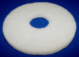 FLOOR PADS, 16", WHITE, BOX OF 5