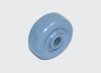 WHEEL 2'X.38' POLYURE GRAY