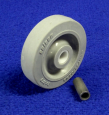 WHEEL  3' DIA CUSHION RUBBER