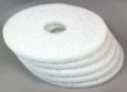 FLOOR PADS, 15", WHITE, BOX OF 5