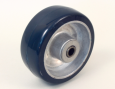 5X2 BLUE URE CASTER W/BEARINGS