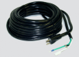 POWER CORD, 14/3 BLACK 50'