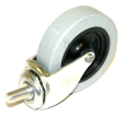 CASTER 3' W/3/8X5/8 STEM