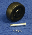 HOPPER WHEEL  W/COTTER & HINGE