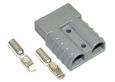 Connector, 50A Gray, w/10/12 contacts